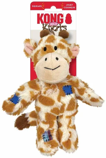 KONG - Wild Knots Giraffe Squeak Toy S/M (634.7370)