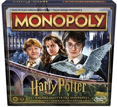 Hasbro Monopoly Harry Potter board game FI/SE