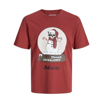 Marškinėliai vyrams, Raudona, Noel xmas tee