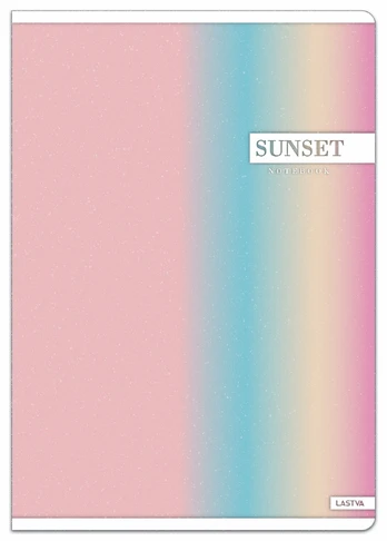 Sąsiuvinis A4 52lap 80g lang SUNSET