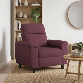 Sofa Violetinė 95 x 90 x 95 cm Audinys