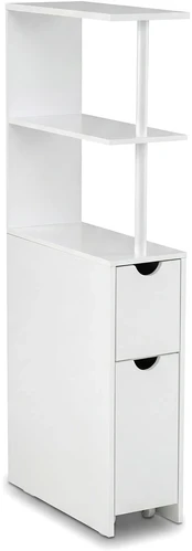 Promotions Vonios spintelė 45.7x20.3x114.3 cm Balta MDF