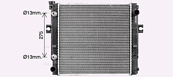 Variklio radiatorius AVA COOLING CP2018 AVA