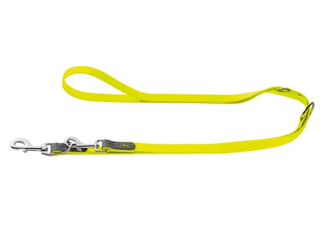 Hunter Convenience Neon Yellow Šuns pavadėlis