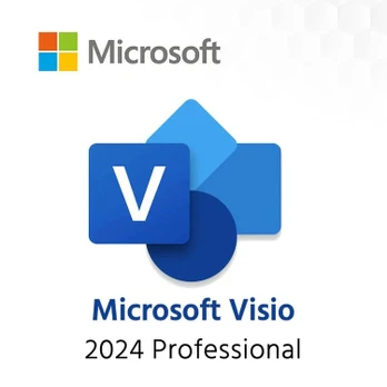 Programinės įrangos licencija Microsoft Visio Professional 2024, 1 licencija