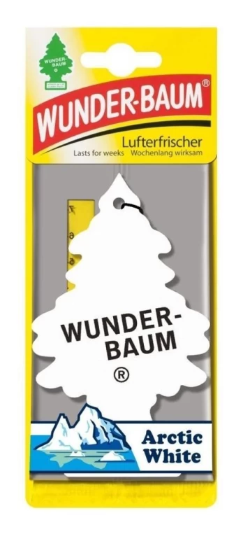 Automobilinis oro gaiviklis WUNDER-BAUM Arctic White