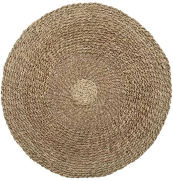 Bazaar Kilimas, Mekongo upė, 90x90 cm, Natūralus