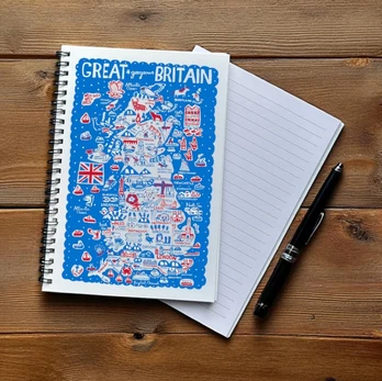 Julia Gash Notebook - Great Britain