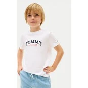 Tommy Hilfiger Marškinėliai KB0KB10263 Balta Regular Fit