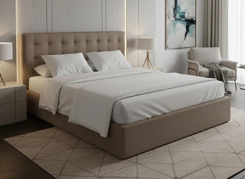 Lova KRISTINA + čiužinys NOVA SLEEP BASIC (160x200)