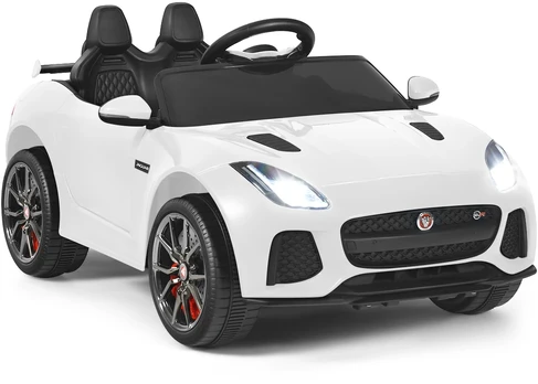 Elektrinis vaikų automobilis baltas