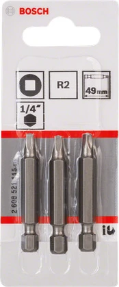 Bosch Suktuvo antgaliai L=49mm R2 3vnt.