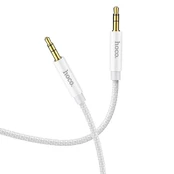 HOCO kabelis AUX Jack 3,5 mm do Jack 3,5 mm UPA19 1 m sidabrinė kaina