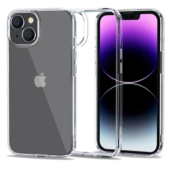Skaidrus dėklas Apple iPhone 14 telefonui "Tech-Protect Flexair Hybrid"