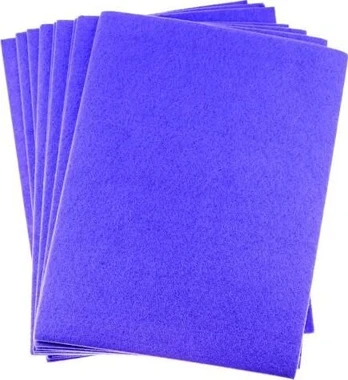 A4 veltinis violetinės spalvos 2mm 10vnt - Brewis