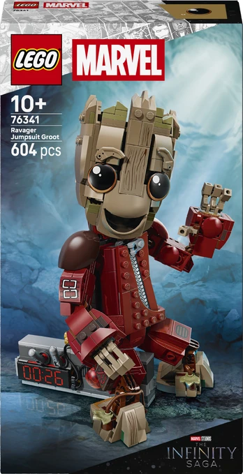 LEGO Marvel 76341 Ravager jumpsuit Groot
