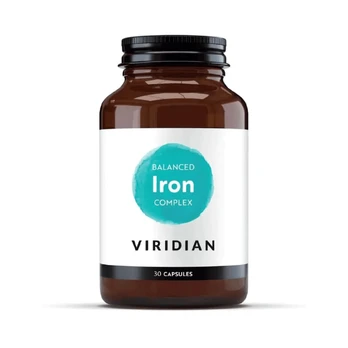 VIRIDIAN kapsulės BALANCED IRON COMPLEX N30