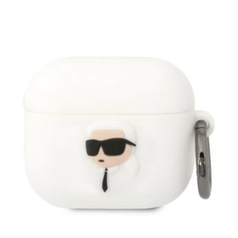 Dėklas Karl Lagerfeld KLA3RUNIKH AirPods 3 Baltas
