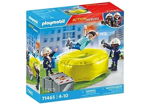 Playmobil - Firefighter with air pillow (71465)