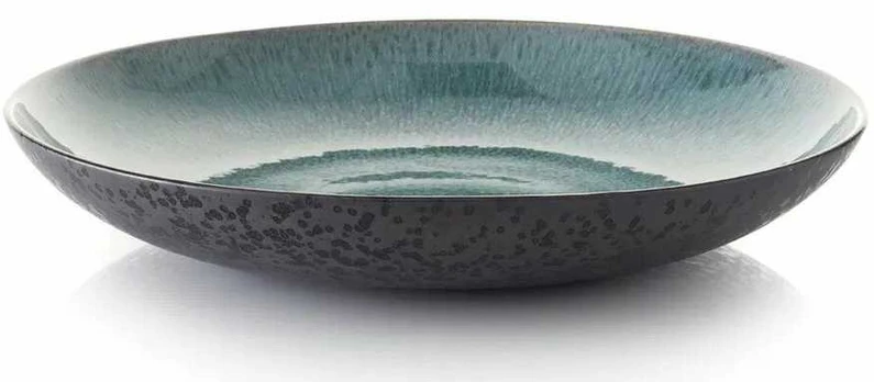 BITZ didelė lėkštė, 40 cm, juoda/žalia