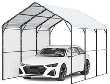 9,84 x 14,76 m metalinis automobilių stogelis valtims