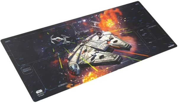 Gamegenic - Star Wars: Unlimited Xtra-Wide Game Mat - Millenium Falcon