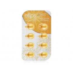 Tepami vitaminai plaukų apimties didinimui ELLIPS Smooth - Shiny 8x1ml
