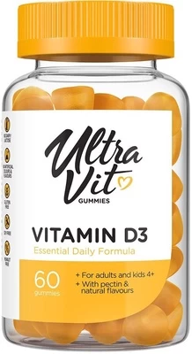 Vitaminai UltraVit Gummies D3 x 60