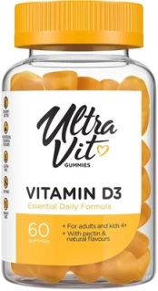 Vitaminai UltraVit Gummies D3 x 60 kaina