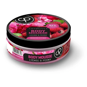 Cosmepick atstatantys kūno putėsiai ličių ir bijūnų kvapo, 200 ml