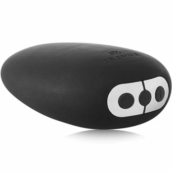 Je Joue Mimi Soft Black - Compact Silicone Vibrating Massager, Squishy Tip