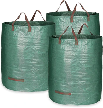 COM-FOUR sodo atliekų maišai 272 l, 3 vnt., 67 x 76 cm