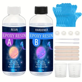 Dervos rinkinys, 300 ml (150 ml A + 150 ml B)