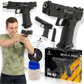 Žaislinis pistoletas MAT Group, juodas