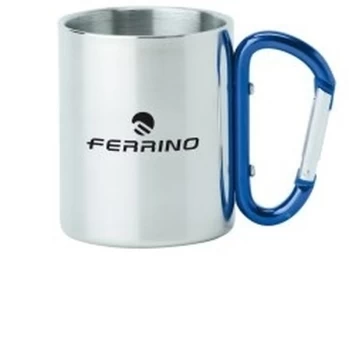 Puodelis Ferrino Inox, su karabinu