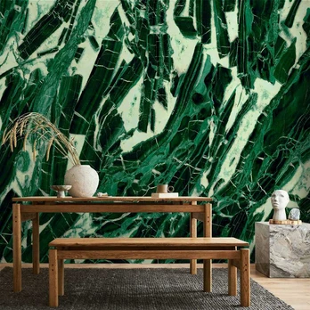 Artgeist Fototapetas - Emerald Marble
