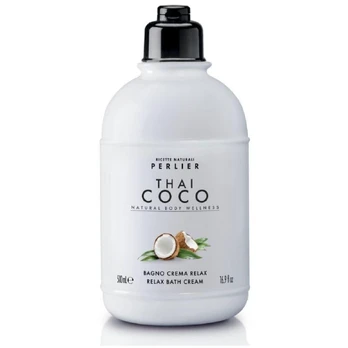 Perlier Thai Coco Relax Bath Cream dušo kremas, 500 ml