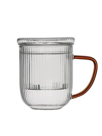 MPL puodelis su filtru ir dangteliu Justine, 400 ml