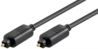 Toslink T-T optinis kabelis 5.0mm Goobay - 5m kaina
