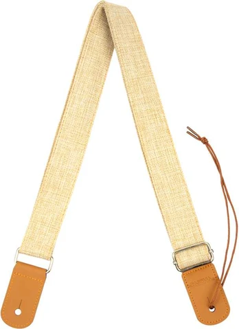 Diržas ukulelei Cascha Cotton - rusvai gelsvas HH 2202