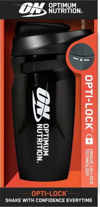 Optimum Nutrition - Opti-Lock Shaker - Dark Tint