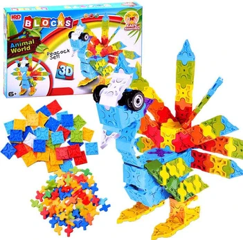 Spalvingi kūrybingi 3D blokeliai PAW 227el ZA2519