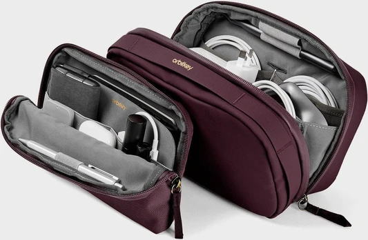 Orbitkey - 2-In-1 Tech Pouch - Plum