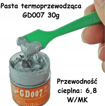 Terminė pasta Gd007 30g 6.8w/m-k Cpu Gpu