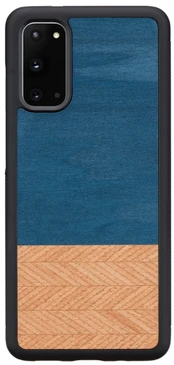 MAN&WOOD case for Galaxy S20 denim black