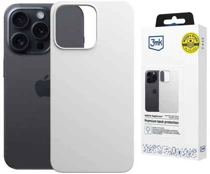 Dėklas 3MK Hardy MagSilicone do Apple iPhone 14 Pro balta