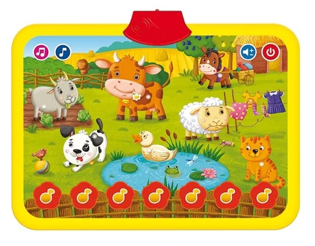 Interaktyvus žaislas Bo. Playmat Farm Animals 250ML, anglų