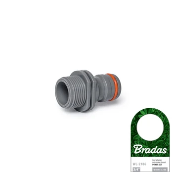 Adapteris su išoriniu sriegiu 3/4" Bradas White Line POWER JET