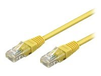 Goobay 68433 CAT 6 Patch Cable, U/UTP, yellow | Goobay