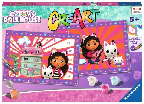 Ravensburger - CreArt Gabby's Dollhouse